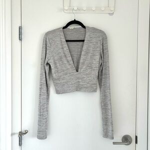 ARITZIA - Wilfred Crop Longsleeve Too